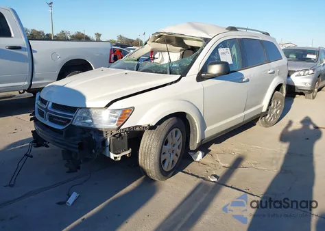 2017 Dodge Journey Se from USA, damaged, VIN 3C4PDCAB0HT606689
